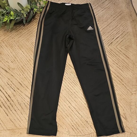 Adidas Black Sweatpants Size 7 - Picture 3 of 10